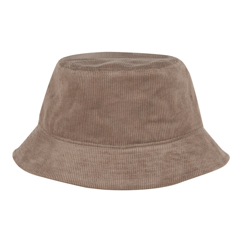 Washed Corduroy Bucket Hat