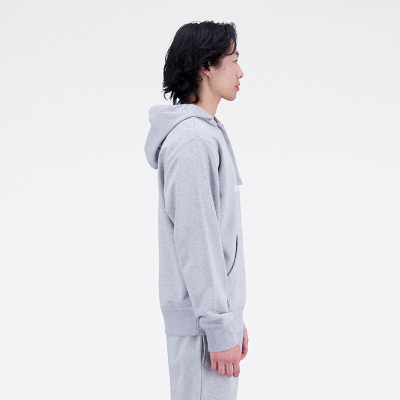 Essentials Stacked Logo French Terry Hoodie