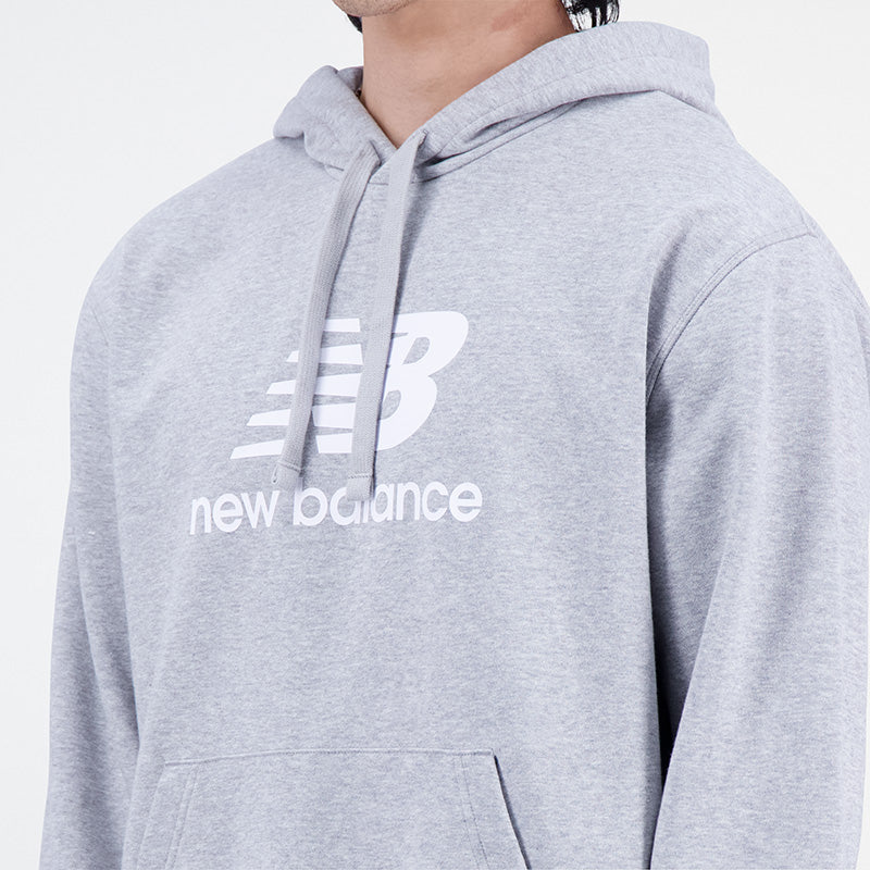 Essentials Stacked Logo French Terry Hoodie