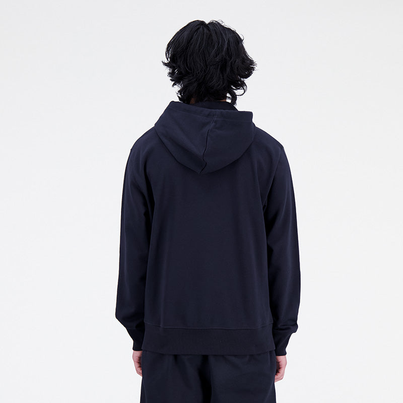 Essentials Stacked Logo French Terry Hoodie