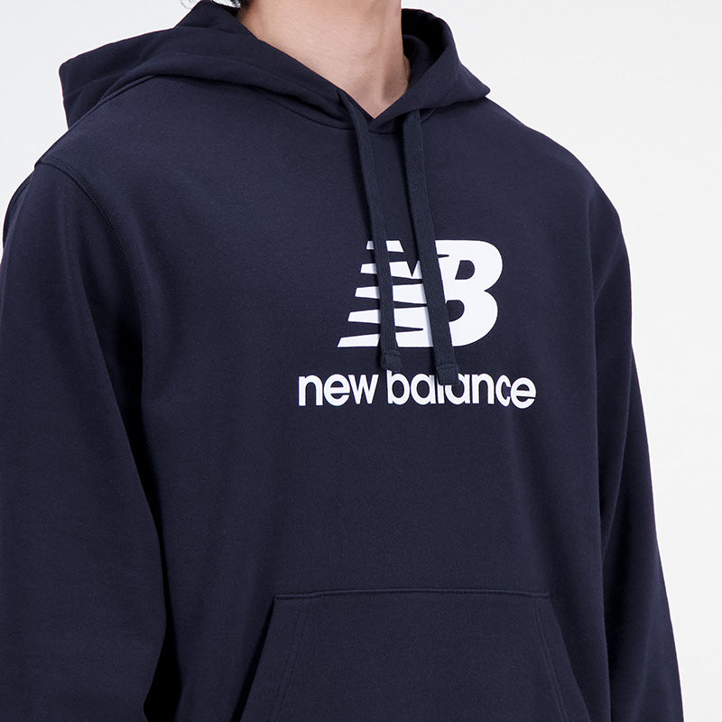 Essentials Stacked Logo French Terry Hoodie