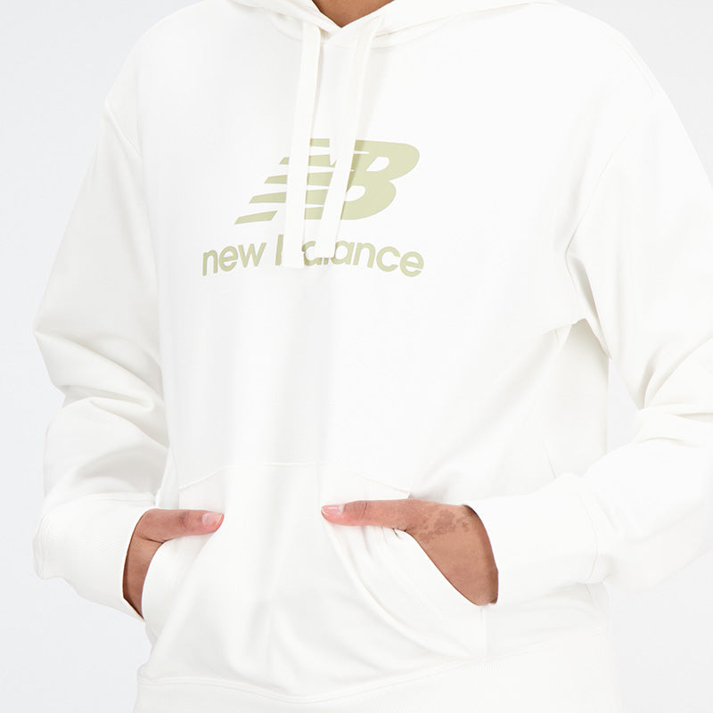 Essentials Stacked Logo French Terry Hoodie