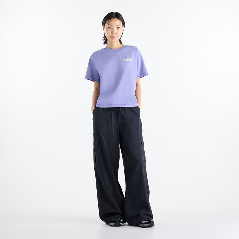 Athletics Premium Logo Hip Length Relaxed T-Shirt
