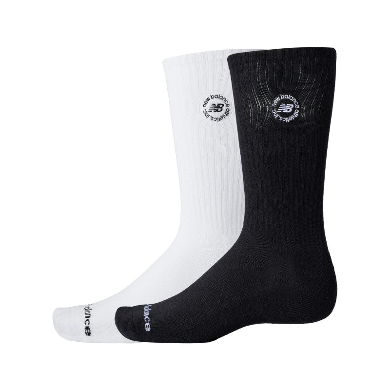 Circular Logo Crew Socks 2 Pack