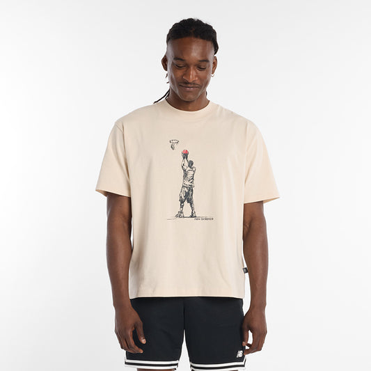 Hoops Player Graphic T-Shirt